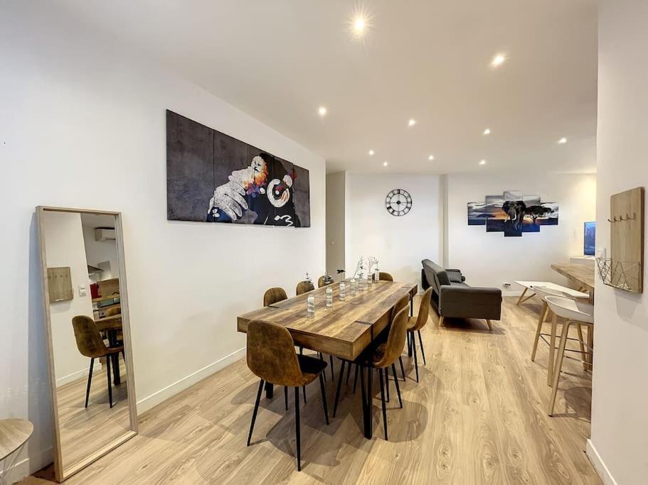 Appartement Luxe Cannes Centre A Cote Du Palais Luaran gambar